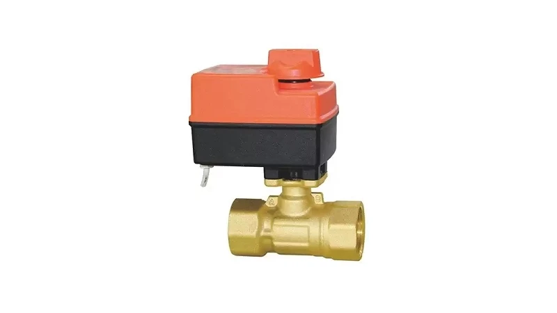 Electrically Actuated 3 Way Ball Valve