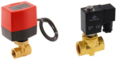 The difference between solenoid valves and electric ball valves
