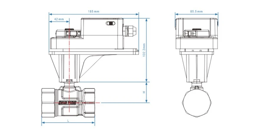 electric ball valve water