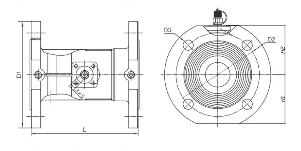 electric two way valve