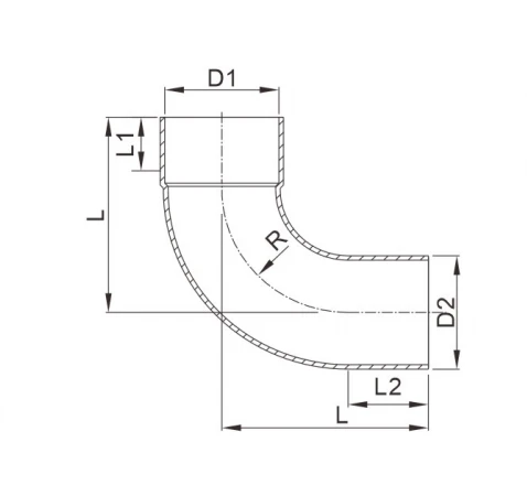 90°Socket Big Elbow 90°Socket Big Elbow