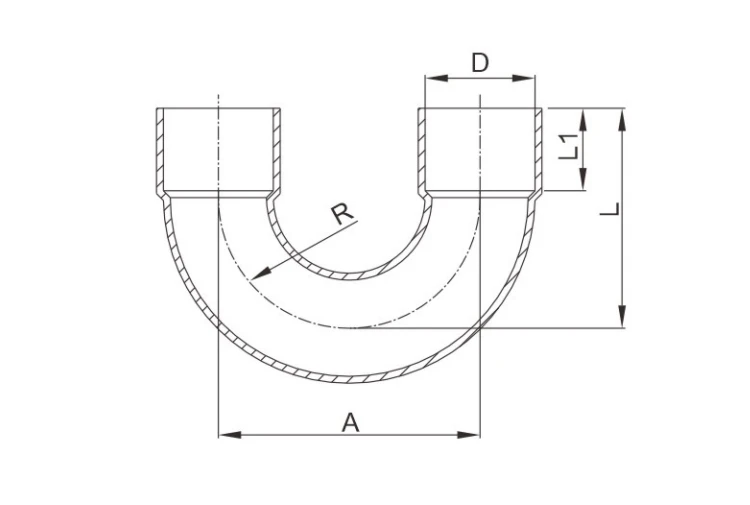 180° Socket Elbow 180° Socket Elbow