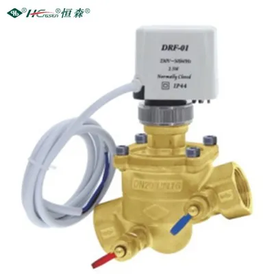 Dynamically Balanced Electric Control Valve